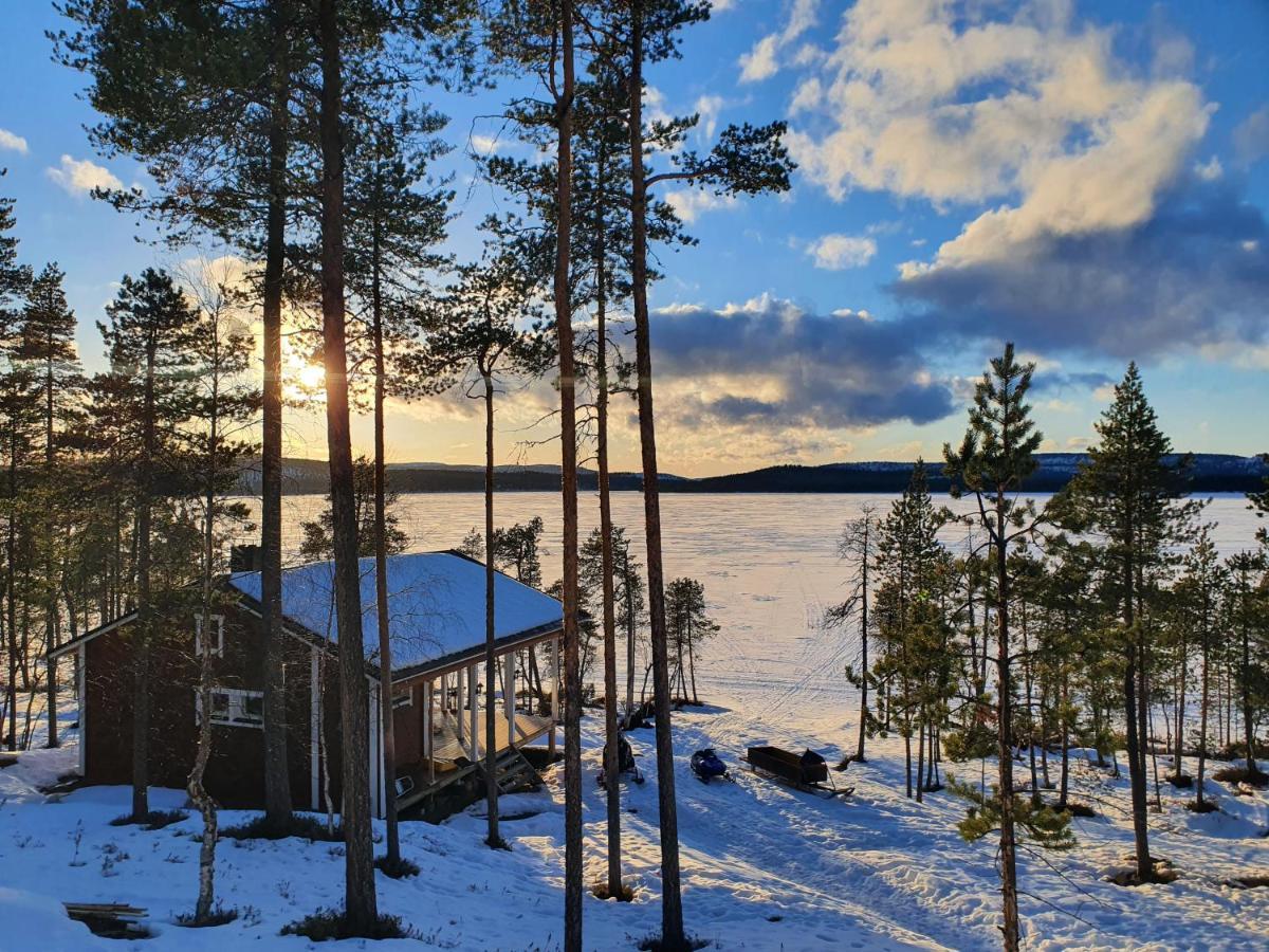 Vaere Holiday Home - Lakeside Relaxation Point Inari Luaran gambar